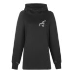 هودی زنانه اوریکس مدل warrior رنگ مشکی