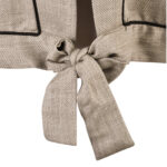 ست کت و سرهمی زنانه مدل MDSS-CH1953 رنگ خاکی