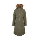 کاپشن زنانه ترسپس، از جنس پلی‌استر با طرح ساده و تنخوری معمولی، مدل Tr2025