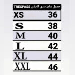کاپشن زنانه ترسپس، از جنس پلی‌استر با طرح ساده و تنخوری معمولی، مدل Tr2025