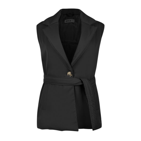 پافر زنانه سرژه مدل 219128 رنگ مشکی