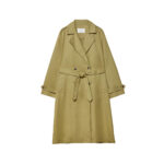 بارانی زنانه استرادیواریوس مدل 2013 رنگ سبز