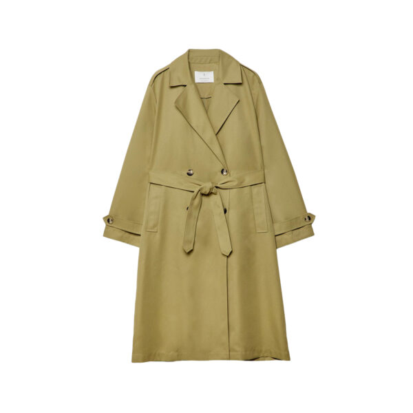 بارانی زنانه استرادیواریوس مدل 2013 رنگ سبز