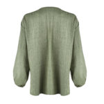 ست تونیک و شلوار زنانه مدل MDSS-CH1960 رنگ سبز