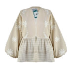 کت زنانه مدل MDSS-CH1705 رنگ کرم