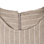 ست کت و سرهمی زنانه مدل MDSS-CH1953 رنگ خاکی